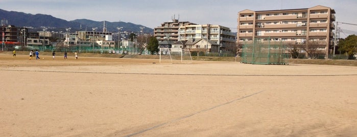 西宮中央運動公園 陸上競技場 is one of 何かのアニメの聖地.