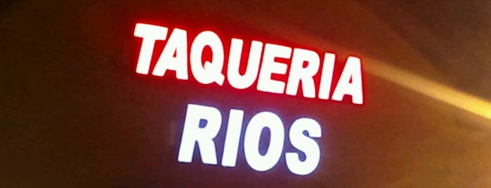 Taqueria Rios is one of Locais curtidos por Orlando.