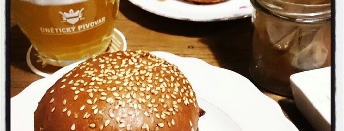 Dish fine burger bistro is one of Vinohrady eat&drink.