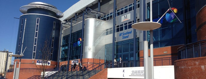 Hampden Park is one of UEFA Champions League finals.