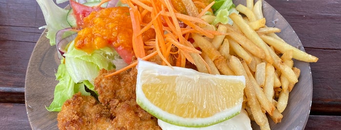 The Mooring Fish Cafe is one of Rarotonga.