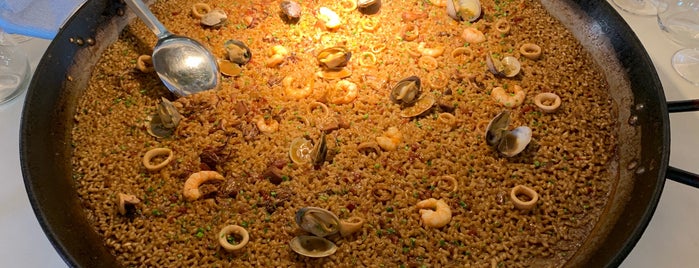 Maná 75 - paella restaurant Barcelona is one of Marcial 님이 저장한 장소.