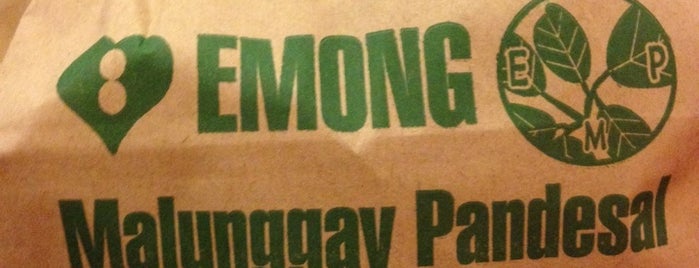 EMONG Malunggay Pandesal is one of fave spot.