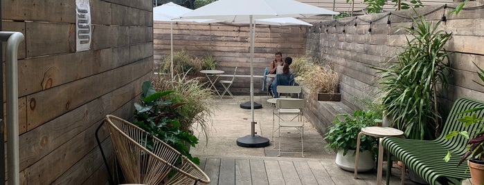 Homecoming is one of Chill Brooklyn Patio Spaces.