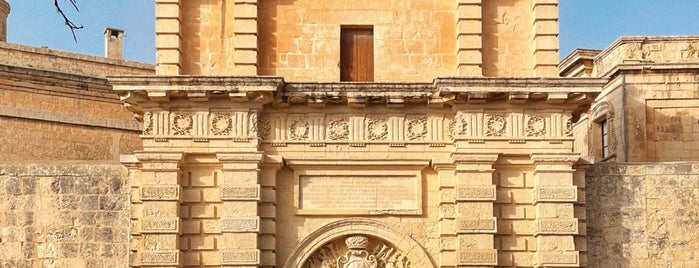 Mdina Gate is one of Historic/Historical Sights-List 4.
