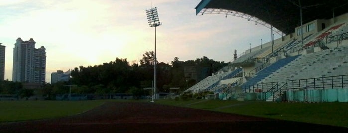 Stadium UMS is one of สถานที่ที่บันทึกไว้ของ ꌅꁲꉣꂑꌚꁴꁲ꒒.