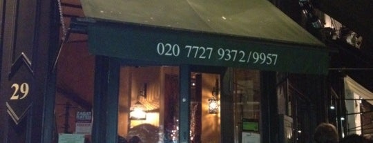Osteria Basilico is one of London List.