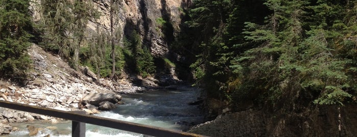 Johnston Canyon is one of Banff.