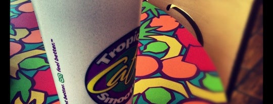 Tropical Smoothie Cafe is one of Places I've Been.