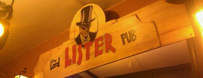 Lord Lister Pub is one of conocidos.