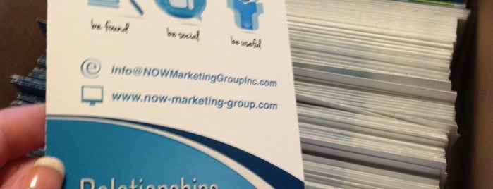NOW Marketing Group is one of Sandy's fav nom nom nom spots.