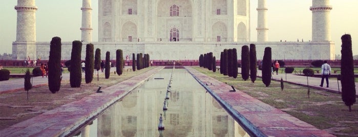 Taj Mahal is one of *  TRAVELLERS  *.