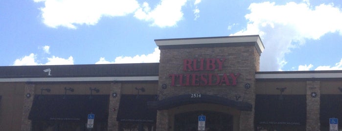 Ruby Tuesday is one of Lunch.