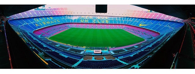 Camp Nou is one of Barcelona.