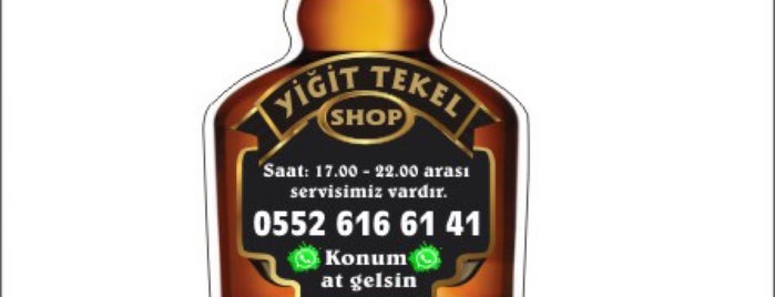 Yiğit Tekel Shop is one of AVM➖MARKET➖BÜFE➖BAKKAL➖ŞARKÜTERİ.
