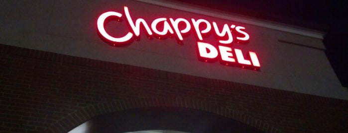 Chappy's Deli is one of Tempat yang Disukai Justin.