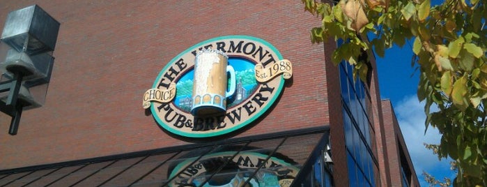 Vermont Pub & Brewery is one of New England Breweries.