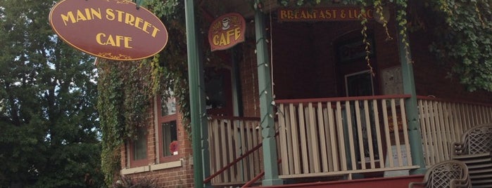 Main Street Cafe is one of Greta'nın Beğendiği Mekanlar.