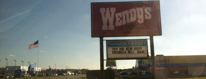 Wendy’s is one of Orte, die Scott gefallen.