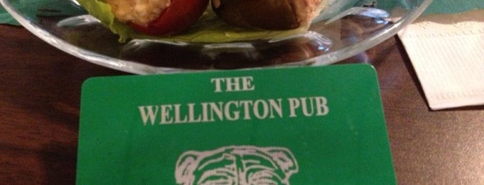 The Wellington Pub is one of Tempat yang Disukai Ben.