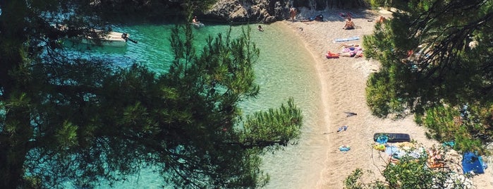 Brela Beach is one of hırvatistan.