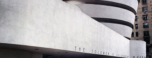 Solomon R. Guggenheim Museum is one of Across USA.