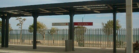 RENFE Malgrat de Mar is one of Lidia'nın Beğendiği Mekanlar.