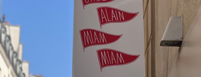 Chez Alain Miam Miam is one of Paris 2022.