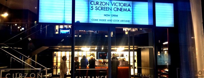 Curzon Victoria is one of best cinemas in london.