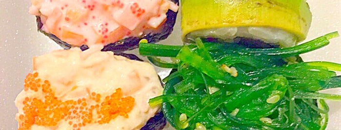 wabi sushi is one of กิน@เพชรบุรี-ชะอำ-หัวหิน.