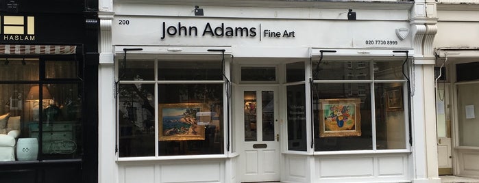 John Adams Fine Art Gallery is one of Tempat yang Disukai Grant.