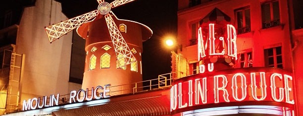 Moulin Rouge is one of Paris.