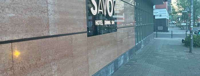 Savoy is one of wheelchair-accessible.