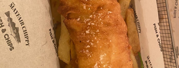 The Mayfair Chippy is one of st : понравившиеся места.