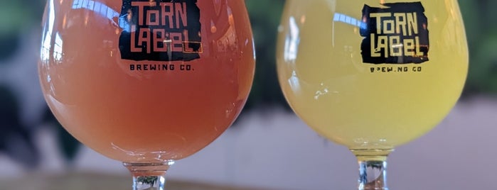 Torn Label Brewing Company is one of KC Q and Brew.