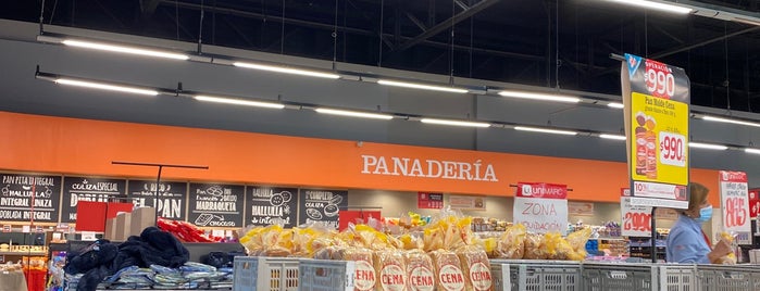 Unimarc is one of Supermercados.