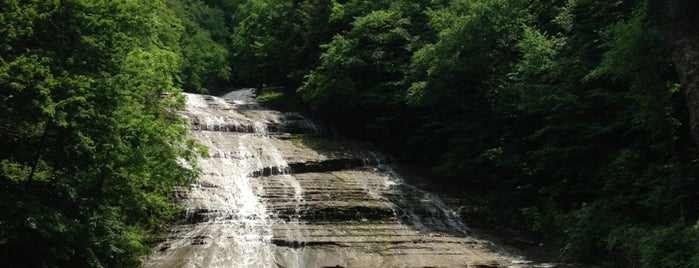 Buttermilk Falls State Park is one of Nature.