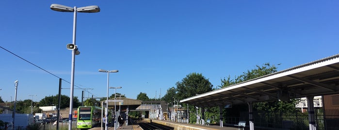 Elmers End Railway Station (ELE) is one of Stations - NR London used.