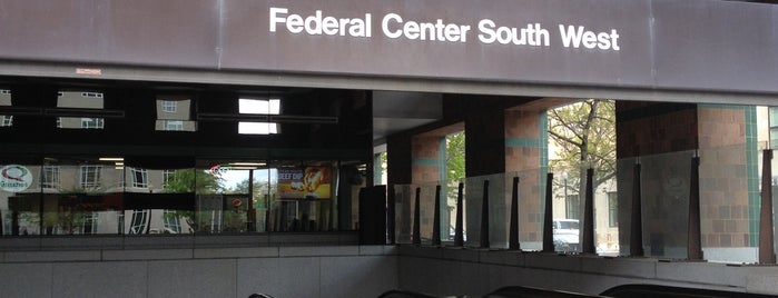 Federal Center SW Metro Station is one of transportation.