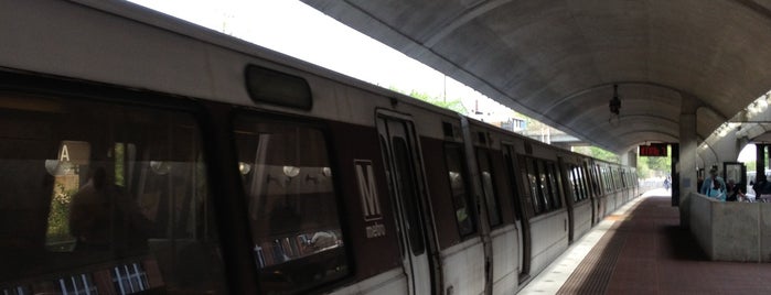 Brookland-CUA Metro Station is one of WMATA Train Stations.