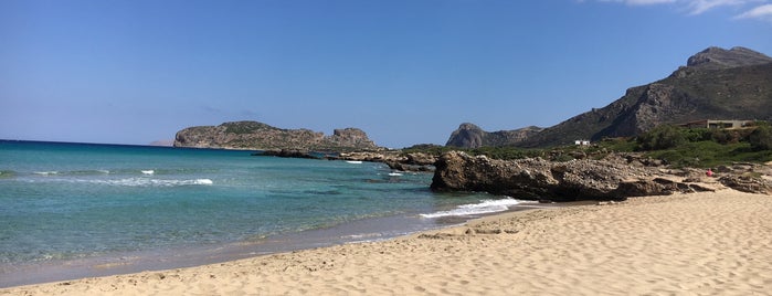 Falassarna beach is one of Grécia.