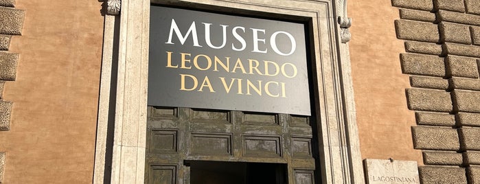 Museo Leonardo Da Vinci is one of When in Rome.