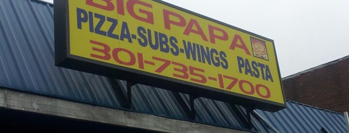 Big Papa Pizza Subs Wings and Pasta is one of Orte, die Joshua gefallen.