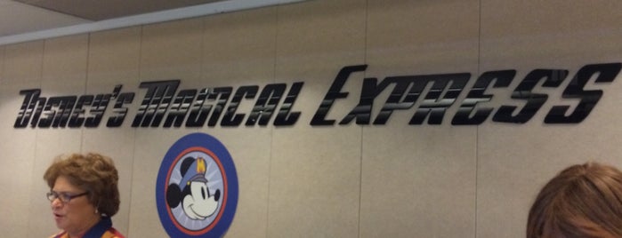 Disney's Magical Express Welcome Center is one of Disney October 2016.