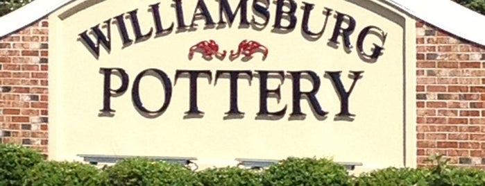Williamsburg Pottery is one of สถานที่ที่ S ถูกใจ.