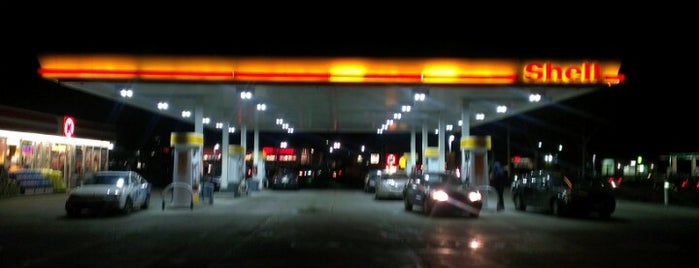 Gas stations nearby