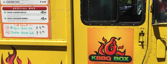 KBBQ Box is one of dc foodtrucks.