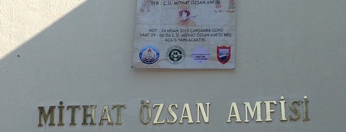 Mithat Özsan Amfisi is one of Fadik'in Beğendiği Mekanlar.