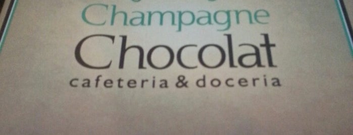 Champagne Chocolat Cafeteria & Doceria is one of BC.