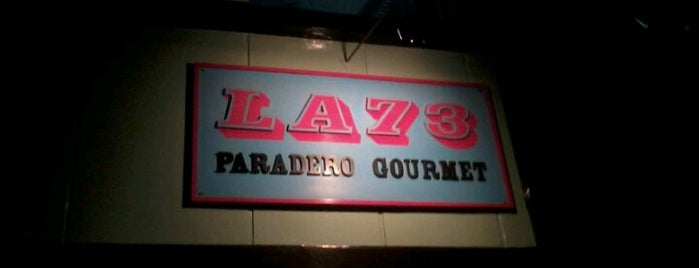 La 73 is one of Lima, Peru.